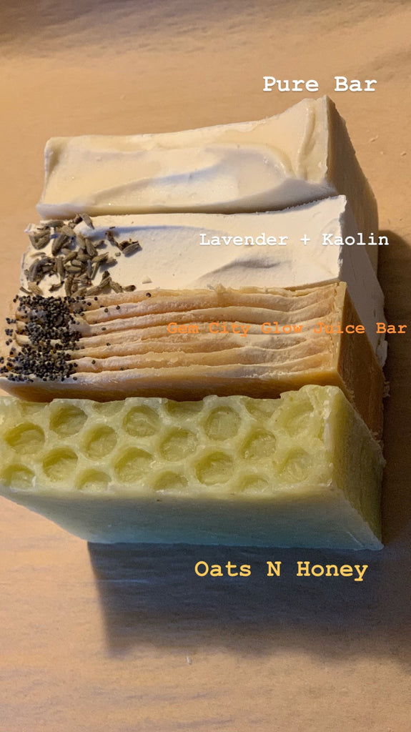 Natural Face + Body Bars