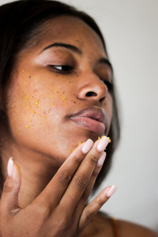 bright exfoliating facial polish
